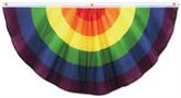 Rainbow Fabric Bunting