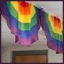 Rainbow Fabric Bunting