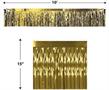 Pkgd 1-Ply Metallic Fringe Drape