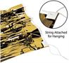 Pkgd 1-Ply Metallic Fringe Drape