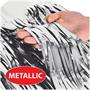 Pkgd 1-Ply Metallic Fringe Drape