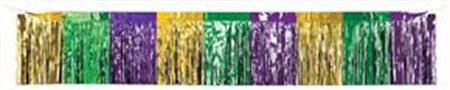 Pkgd 1-Ply Metallic Fringe Drape