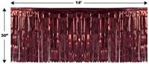 Pkgd 1-Ply Metallic Table Skirting