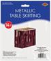 Pkgd 1-Ply Metallic Table Skirting