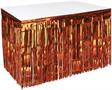 Pkgd 1-Ply Metallic Table Skirting