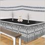 Pkgd 1-Ply Metallic Table Skirting