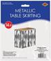 Pkgd 1-Ply Metallic Table Skirting