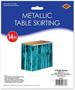 Pkgd 1-Ply Metallic Table Skirting