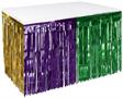 Pkgd 1-Ply Metallic Table Skirting