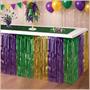 Pkgd 1-Ply Metallic Table Skirting