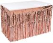 Pkgd 1-Ply Metallic Table Skirting