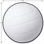 Volleyball Cutout