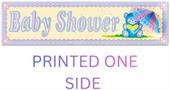 Baby Shower Sign w/Tissue Parasol