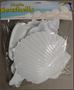 White Plastic Seashells