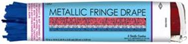 3-Ply Metallic Fringe Drape