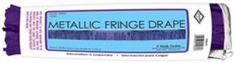 2-Ply Metallic Fringe Drape