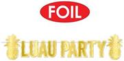 Foil Luau Party Streamer
