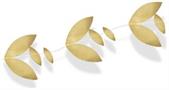 Foil Leaves Garland
