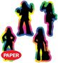 60's Hippie Silhouettes