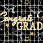 Congrats Grad Metallic Square Curtain