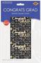 Congrats Grad Metallic Square Curtain