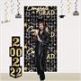 Congrats Grad Metallic Square Curtain