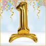 Self-Standing Balloon Number "1"