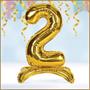 Self-Standing Balloon Number "2"