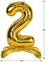 Self-Standing Balloon Number "2"