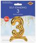 Self-Standing Balloon Number "3"