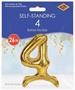 Self-Standing Balloon Number "4"