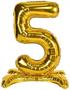 Self-Standing Balloon Number "5"