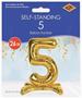 Self-Standing Balloon Number "5"