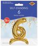 Self-Standing Balloon Number "6"