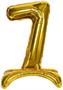 Self-Standing Balloon Number "7"