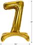 Self-Standing Balloon Number "7"
