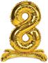 Self-Standing Balloon Number "8"