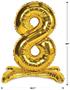 Self-Standing Balloon Number "8"