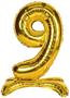 Self-Standing Balloon Number "9"