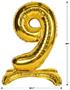 Self-Standing Balloon Number "9"