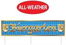 Plastic Jumbo Biergarten Yard Sign