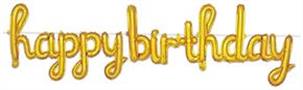 Script Happy Birthday Balloon Streamer