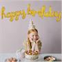 Script Happy Birthday Balloon Streamer