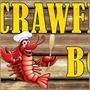 Plastic Crawfish Boil Yard Sign