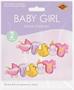 Baby Girl Balloon Streamers