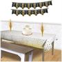 Metallic Polka Dots Tablecover