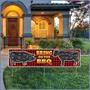 Plastic Jumbo Bring On The BBQ Yard Sign