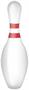 Bowling Pin Cutout