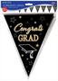 Metallic Congrats Grad Pennant Banner