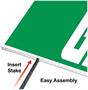 Plastic Jumbo Game Day Yard Sign